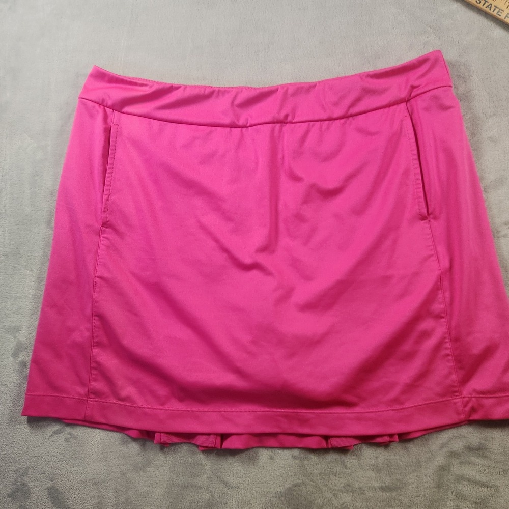 EP NY Golf Skort Skirt Womens XL Pink Pockets Built in‎ Short